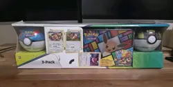 Costco EXCLUSIVE POKEMON EEVEELUTION TREASURE CHEST + 2 POKE BALL TINS BOOSTER - Image 1