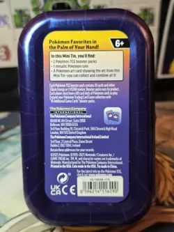 Pokemon TCG Kanto Power – Pikachu & Vulpix Mini Tin ONLY - Image 2