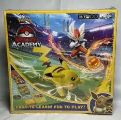Pokemon Trading Card Game Battle Academy (Cinderace V, Pikachu V & Eevee V) NEW - Image 1