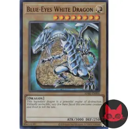 Yugioh Blue-Eyes White Dragon SDBE-EN001 Reprint Ultra Rare NM - Image 1