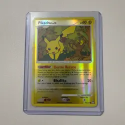 Pikachu 94/123 Reverse Holo Mysterious Treasures 2007 Pokemon Card HP - Image 1