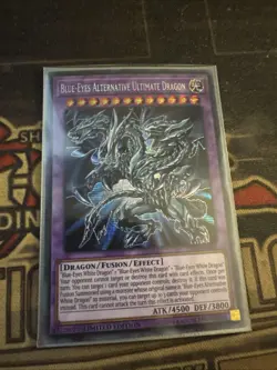 Yu-Gi-Oh! TCG Blue-Eyes Alternative Ultimate Dragon TN19-EN001 Limited Edition - Image 1
