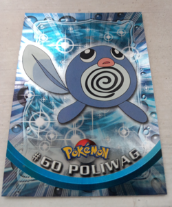 Poliwag HOLO Topps #60 Pokemon Card - TV Animation Edition 1999 - Image 1