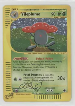 Vileplume Holo Pokemon e-Card Series Expedition #31 2002 - Image 1