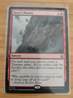 MTG Brass's Bounty 0190 Foundations M/NM Free UK P&P - Image 1