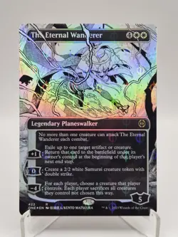 The Eternal Wanderer (ONE 422 - Compleat Foil) - MTG: Phyrexia: AWBO - NM/M - Image 1