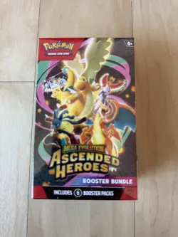 Pokemon Ascended Heroes Booster Bundle | Brand New & Sealed | 6 Packs Per Bundle - Image 1