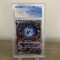 Pokemon TCG Lumineon V Japanese VSTAR Universe 216/172 CGC PRISITNE 10 - Image 1