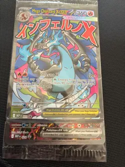 Pokemon TCG SV Promos #023 Mega Charizard & Oricorio EX Promos SEALED - Image 1