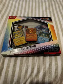 Prismatic Evolutions Poster Collection Box New & Sealed Pokemon TCG - Image 1