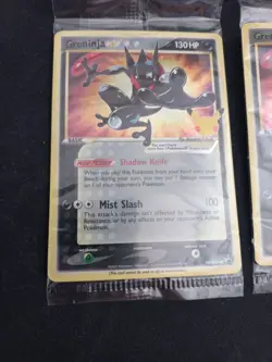 2 X Pokemon SWSH Promo 25th Anniversary Gold Star Greninja SWSH144 Sealed - Image 2