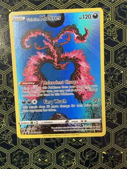 Galarian Moltres SWSH284 Holo Promo Sword & Shield Promo Pokemon Holo - Image 1