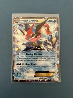 Pokemon Ash-Greninja EX Holo Blackstar Promo XY133 - Image 1