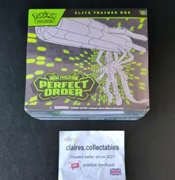 Pokemon TCG: Mega Evolution Perfect Order Pokemon Elite Trainer Box (ETB) - Image 1