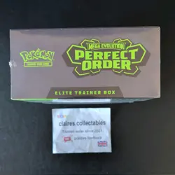 Pokemon TCG: Mega Evolution Perfect Order Pokemon Elite Trainer Box (ETB) - Image 5