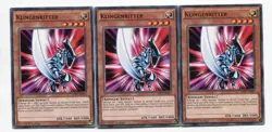 Yu-Gi-Oh! Klingenritter Common Playset (3 Stuck) Set 52 - Image 1