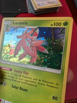 Lurantis SM25 Promo Holo Pokemon Card Excellent - Near Mint Condition - Image 3