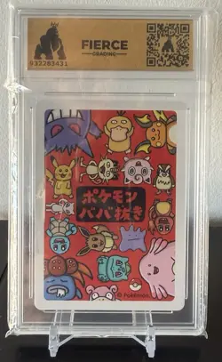 Fierce Grading 9.5 Pokemon Card Top Player JPN Old Maid 2019 - Image 2
