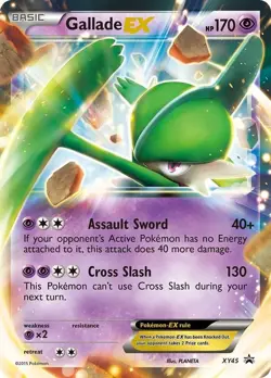 Gallade EX XY45 Pokemon XY Holo Promo Card - Image 1