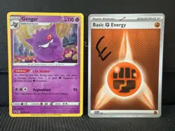 Gengar SWSH052 Sword & Shield Black Star Promo Card Champions Path - Image 1