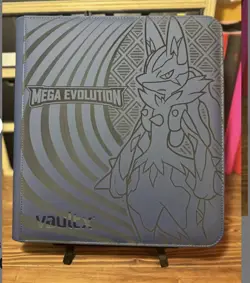 Vault x 12 Pocket Binder 480Card Capacity Mega Evolution - Lucario - Image 1