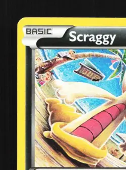 Scraggy 66/111 LP Furious Fists English Pokemon Card TCG - Image 4