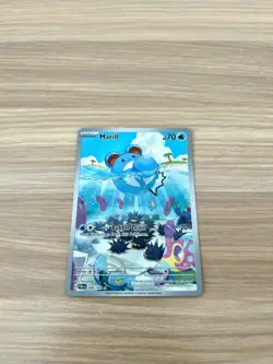 Pokemon Marill TCG Card 204/193 Paldea Evolved Illustration Rare Holo - Image 1