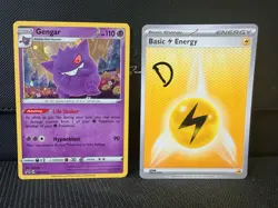 Gengar SWSH052 Sword & Shield Black Star Promo Card Champions Path - Image 1