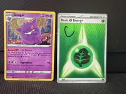 Gengar SWSH052 Sword & Shield Black Star Promo Card Champions Path - Image 1