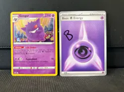 Gengar SWSH052 Sword & Shield Black Star Promo Card Champions Path - Image 1
