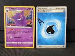Gengar SWSH052 Sword & Shield Black Star Promo Card Champions Path - Image 1