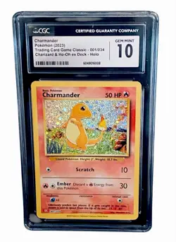 Pokemon Charmander #1 CGC 10: Trading Card Game Classic (Read Description) 🔥 - Image 1