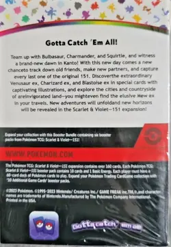 Pokemon TCG Scarlet & Violet 151 Booster Bundle 6 Booster packs.[Return accept] - Image 4