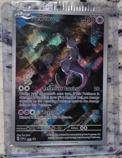 Pokemon TCG Mewtwo SVP 052 Scarlet Violet 151 Black Star Promo SEALED - Image 1