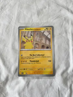 Pikachu Pokemon TCG At The Museum Jumbo Card SEALED Brand New - Image 1