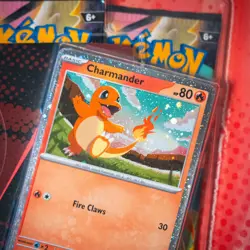 Pokemon TCG Mega Evolution Ascended Heroes Tech Sticker Collection Charmander - Image 2
