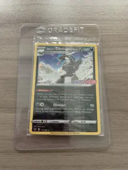 Pokemon TCG - Galarian Obstagoon - 119/202 Sword & Shield Stamped & Sealed Promo - Image 1