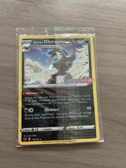 Pokemon TCG - Galarian Obstagoon - 119/202 Sword & Shield Stamped & Sealed Promo - Image 2