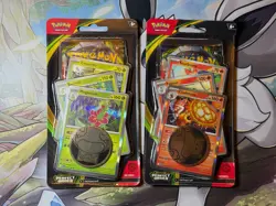 POKEMON Mega Evolution 2x Premium Checklane Blister PERFECT ORDER ART SET - Image 1