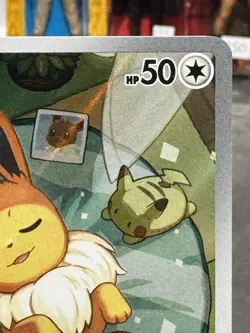 Eevee Svp 173 Black Star Promo Pokemon Center Stamped Near Mint - Image 3