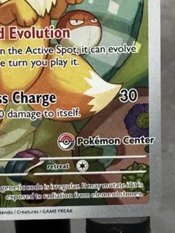 Eevee Svp 173 Black Star Promo Pokemon Center Stamped Near Mint - Image 4