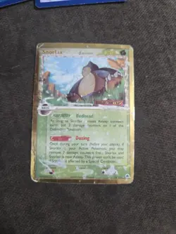 Pokemon SNORLAX 10/101 - Dragon Frontiers Delta Species - Rare Holo 2006 - Image 1