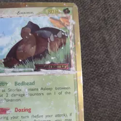 Pokemon SNORLAX 10/101 - Dragon Frontiers Delta Species - Rare Holo 2006 - Image 4