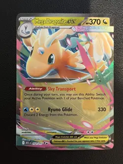 Pokemon TCG Mega Dragonite ex 152/217 Ascended Heroes Holo Double Rare - Image 1