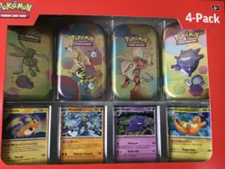 Pokemon TCG: Scarlet & Violet 151 - Sam’s Club Mini Tin Set of 4 Factory Sealed - Image 1