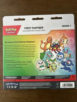 Pokemon TCG First Partner Illustration Collection Series 1 New Sealed - Image 3