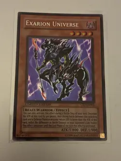 Yugioh Exarion Universe CT2-EN002 Secret Rare Limited Edition NM - Image 1