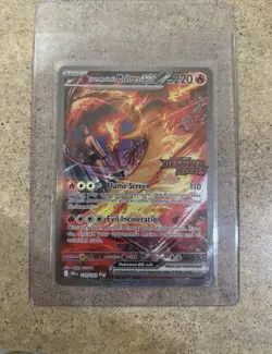 Pokemon Team Rocket's Moltres ex - Destined Rivals Stamped Promo 229/182 - Image 2
