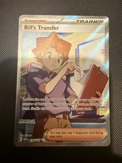 Pokemon TCG Bills Transfer Ultra Rare Card 194/165 Scarlet & Violet 151 - Image 1