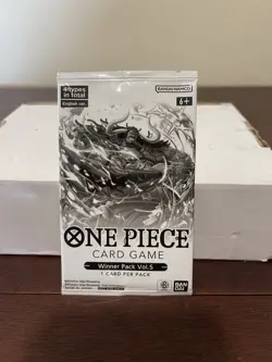 One Piece Card Game TCG Winner Pack Vol. 5 Sealed - English Version - Image 1